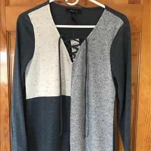 Style & Co. Tunic Small Heather Blues